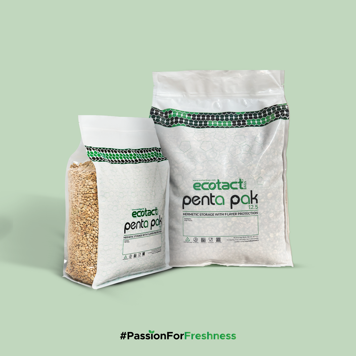 Penta Pak 7.5 for Green Coffee/Cacao and Other Grains