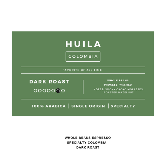 United Beans Coffee | Colombian Dark Roast for Espresso | 3 lbs