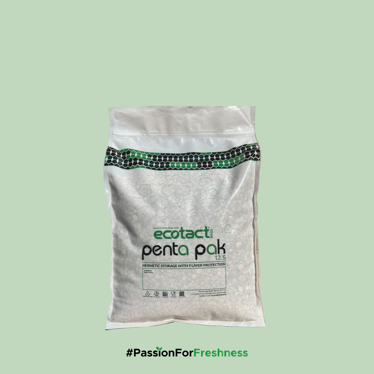 Penta Pak 12.5 for Green Coffee/Cacao and Other Grains